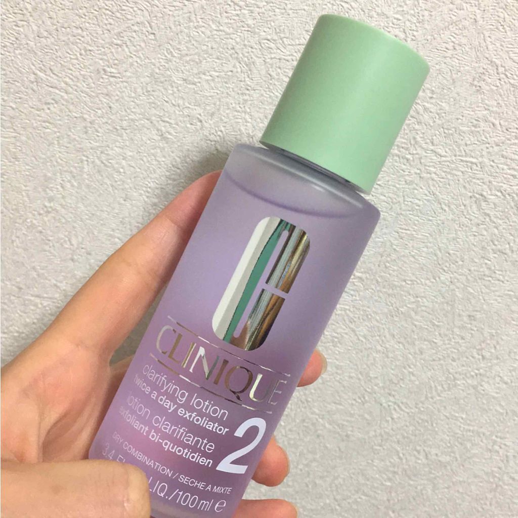 クラリファイング ローション 2/CLINIQUE/拭き取り化粧水を使ったクチコミ(1枚目)
