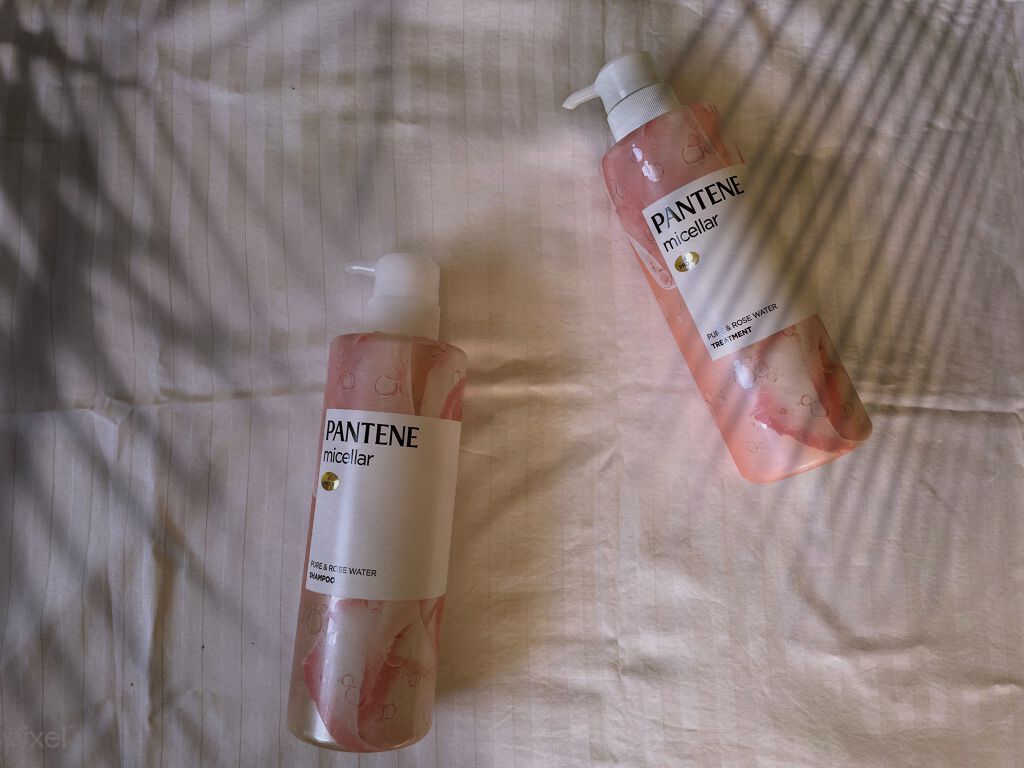 PRO-V ミセラー ピュア＆ローズウォーター ノンシリコンシャンプー/トリートメント/パンテーン/市販シャンプーを使ったクチコミ（1枚目）