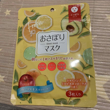 フェイスマスク桃セラミド/DAISO/シートマスク・パックを使ったクチコミ(3枚目)
