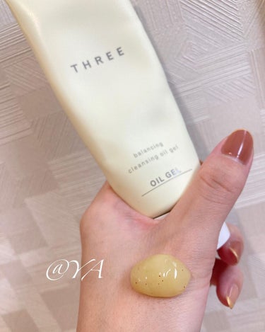 THREE THREE バランシング クレンジング オイルジェルのクチコミ「.
#THREE 
#バランシングクレンジングオイルジェル 
100g
¥4,620-

サン.....」（3枚目）