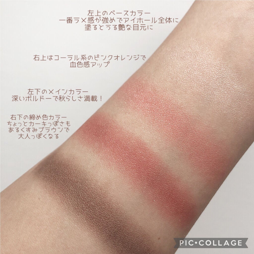 グロッシーリッチ アイズ N/Visée/アイシャドウパレットを使ったクチコミ(3枚目)