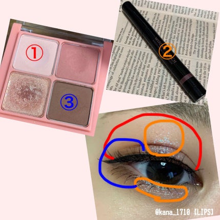 クイックラッシュカーラー ロングマスカラ/キャンメイク/マスカラを使ったクチコミ(2枚目)