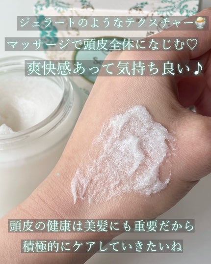 ヘッドスクラブ リフレッシング(ミント)/SABON/ヘッドスクラブを使ったクチコミ(3枚目)