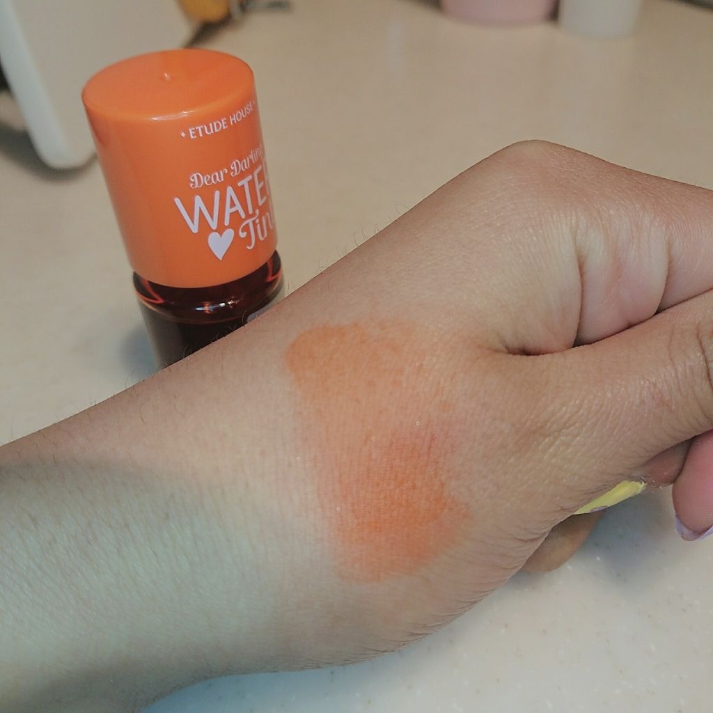 ウォーターティント/ETUDE/リップグロスを使ったクチコミ（2枚目）