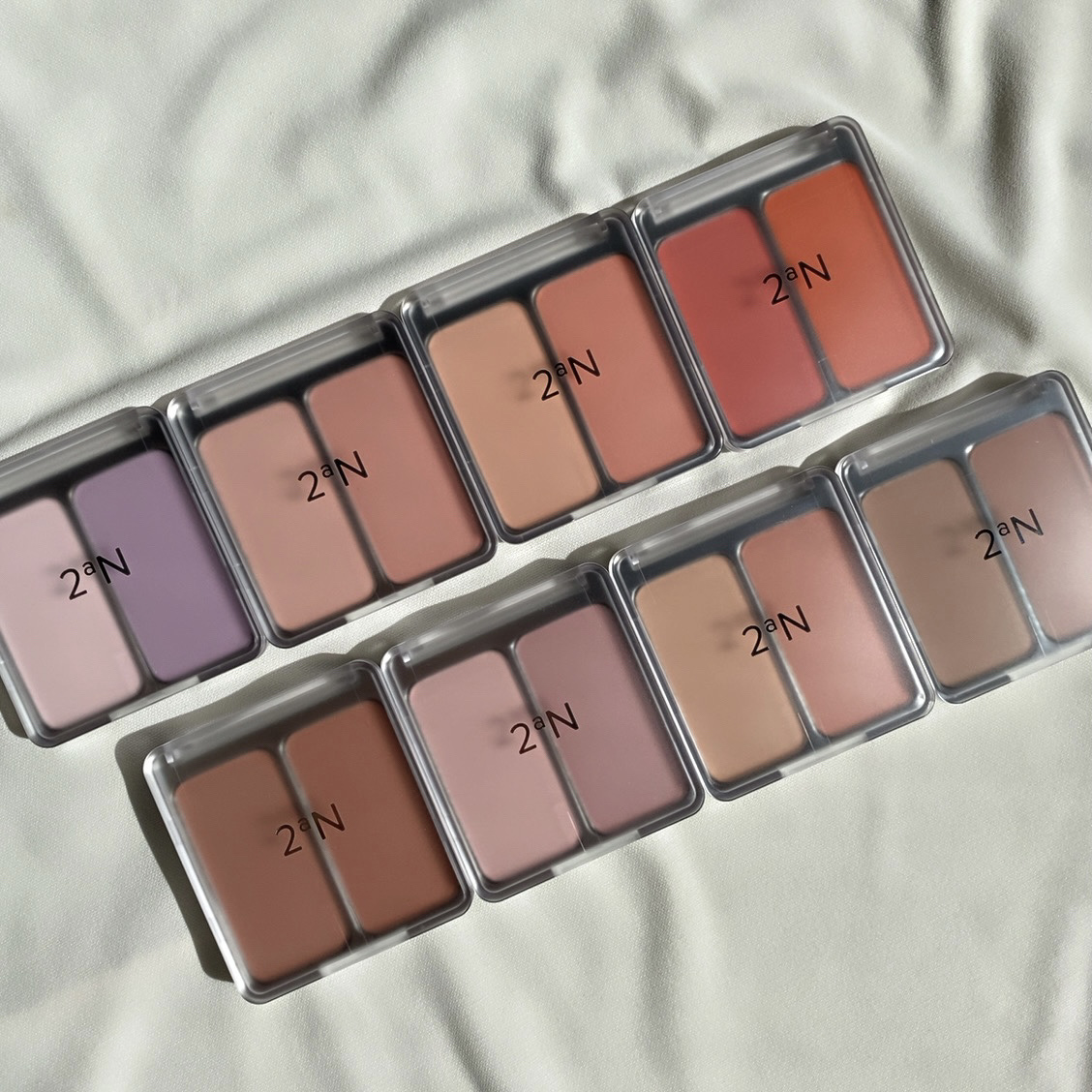 デュアルチーク 【旧】04 ホットリビングコーラル/2aN/パウダーチークを使ったクチコミ（2枚目）