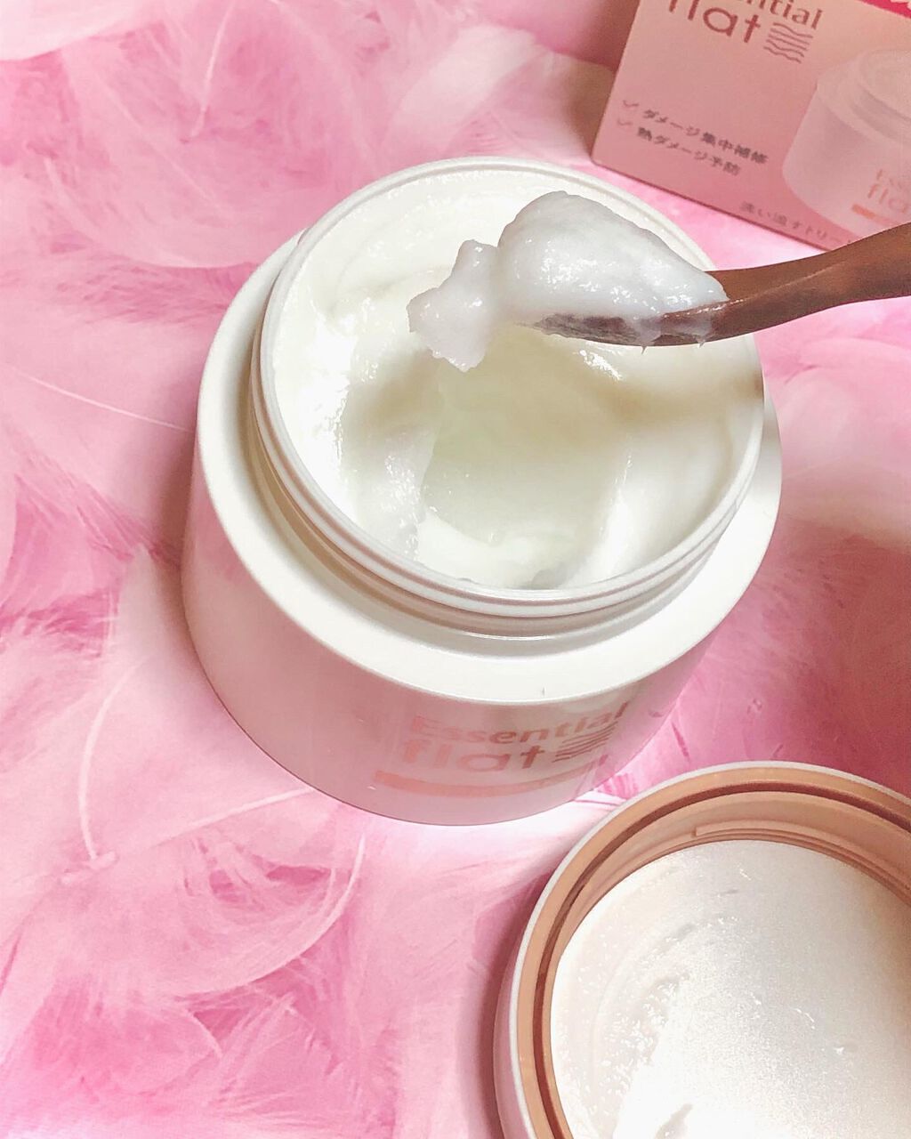 くせ・うねり集中ケアマスク/エッセンシャル flat/ヘアマスク・ヘアパックを使ったクチコミ(4枚目)