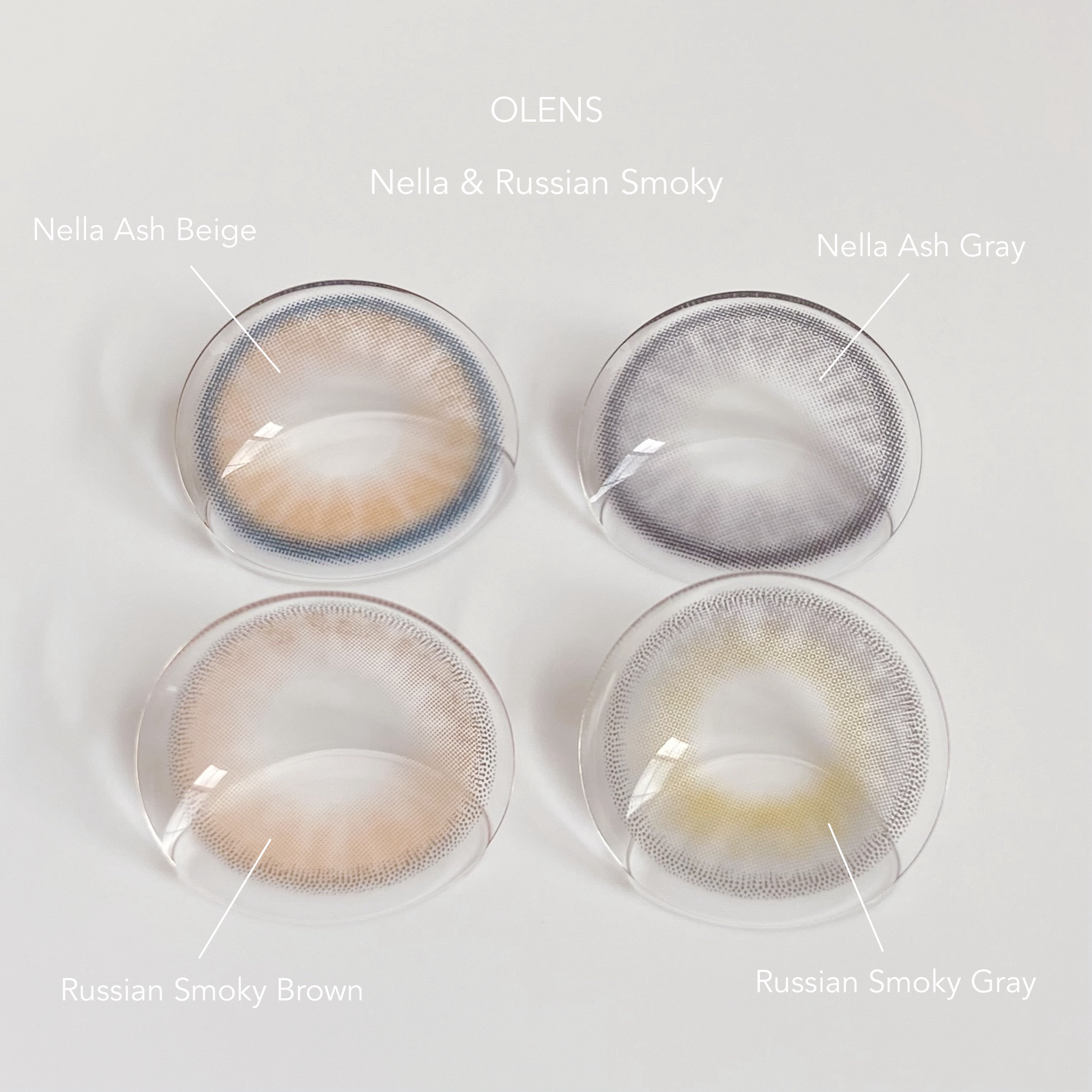 ロシアンスモーキー/OLENS/カラーコンタクトレンズを使ったクチコミ（2枚目）