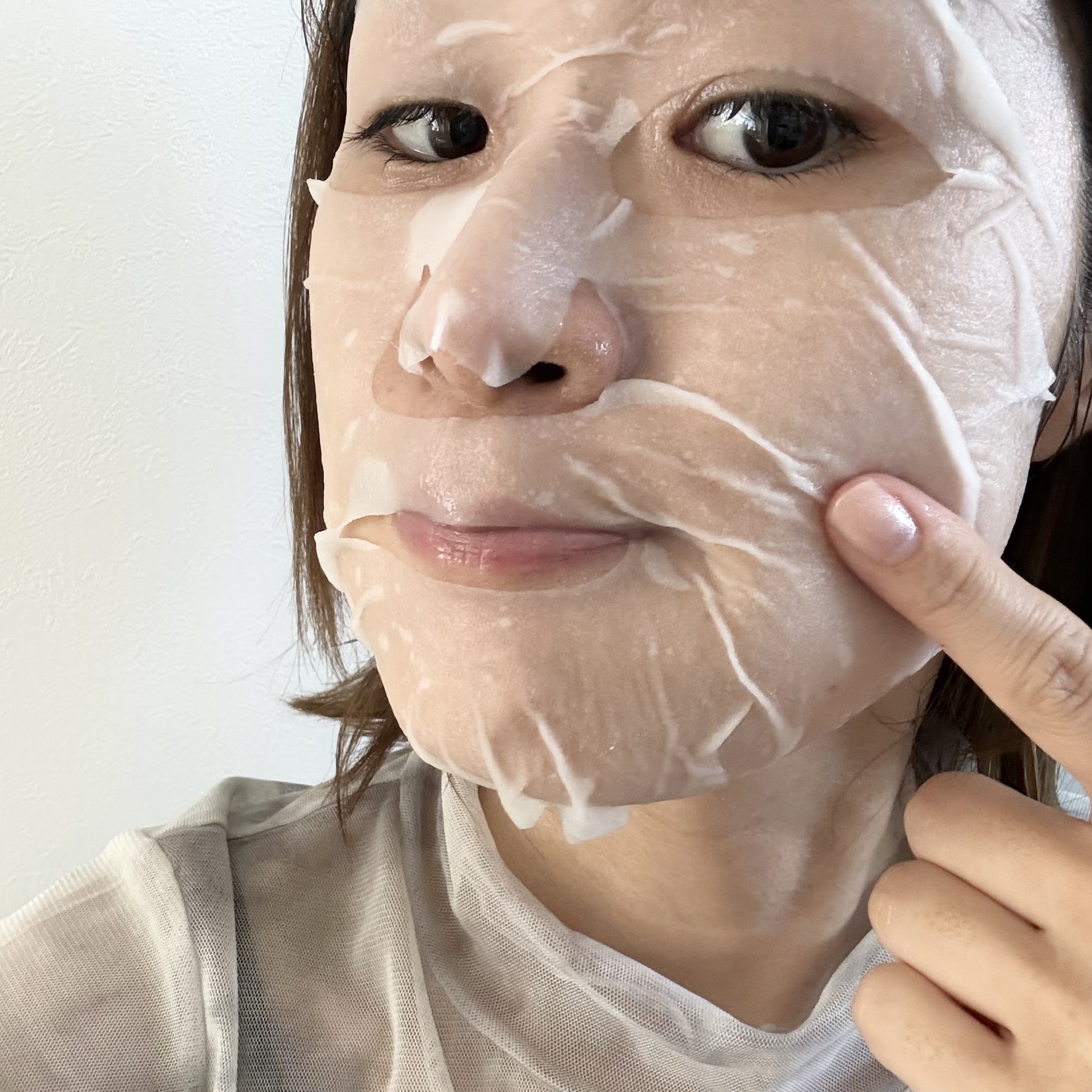 ウォータープルグミマスク/EDIT.B/シートマスク・パックを使ったクチコミ（3枚目）