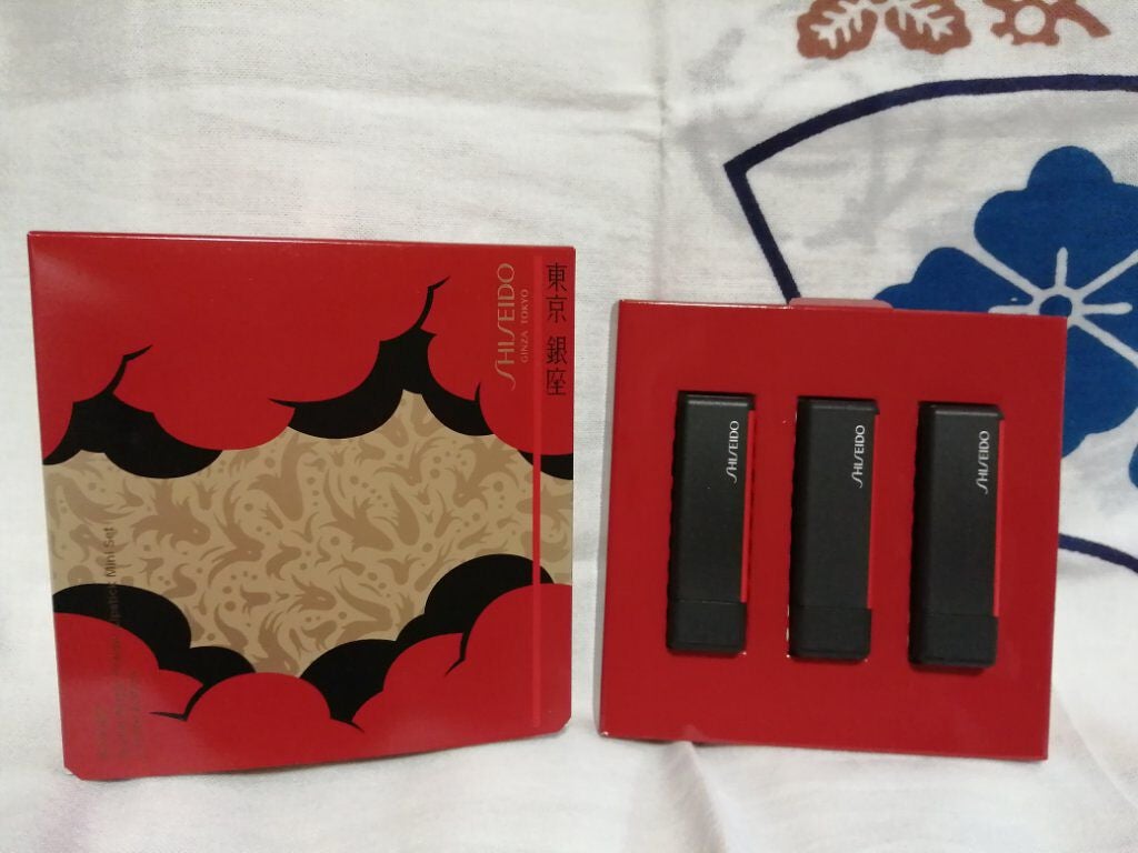 モダンマット パウダーリップスティック ミニセット リミテッド エディション/SHISEIDO/口紅を使ったクチコミ(2枚目)