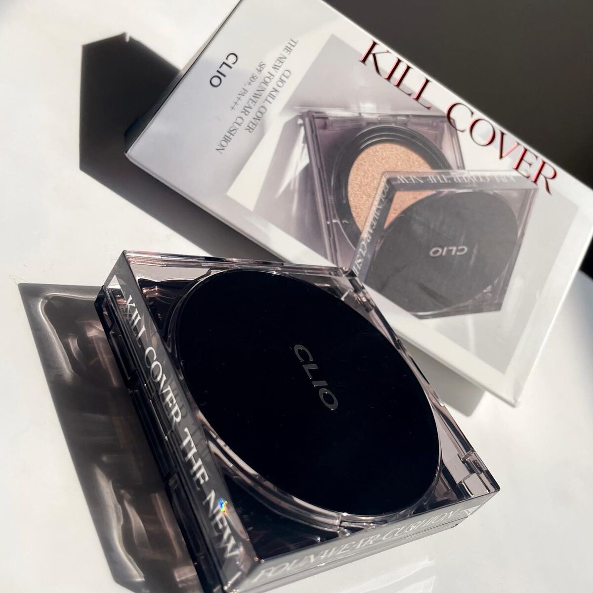 キル カバー ザ ニュー ファンウェア クッション 3.5 VANILLA/CLIO/クッションファンデーションを使ったクチコミ（1枚目）
