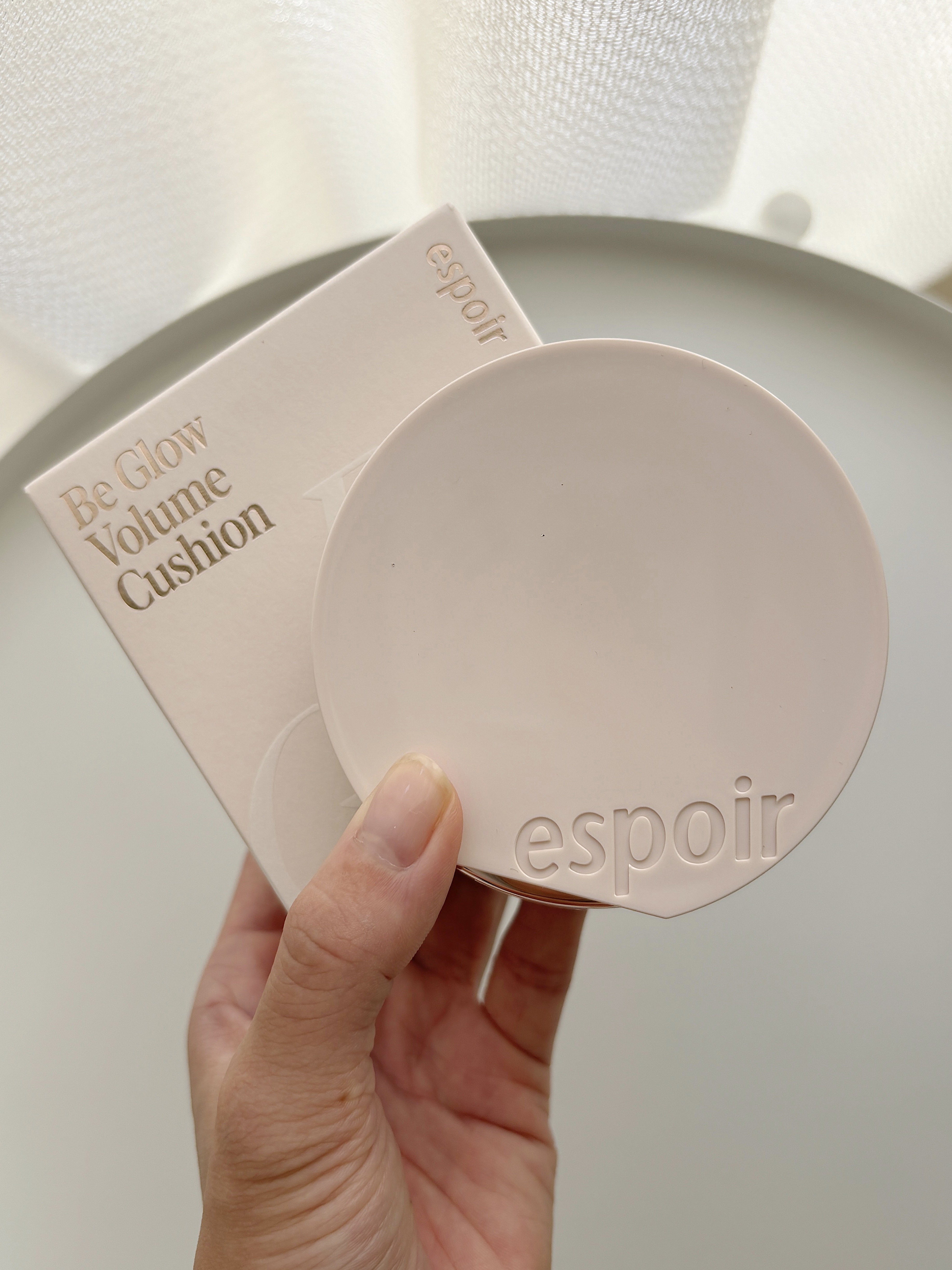エスポア ビーグロー ボリュームクッション/espoir/クッションファンデーションを使ったクチコミ（1枚目）