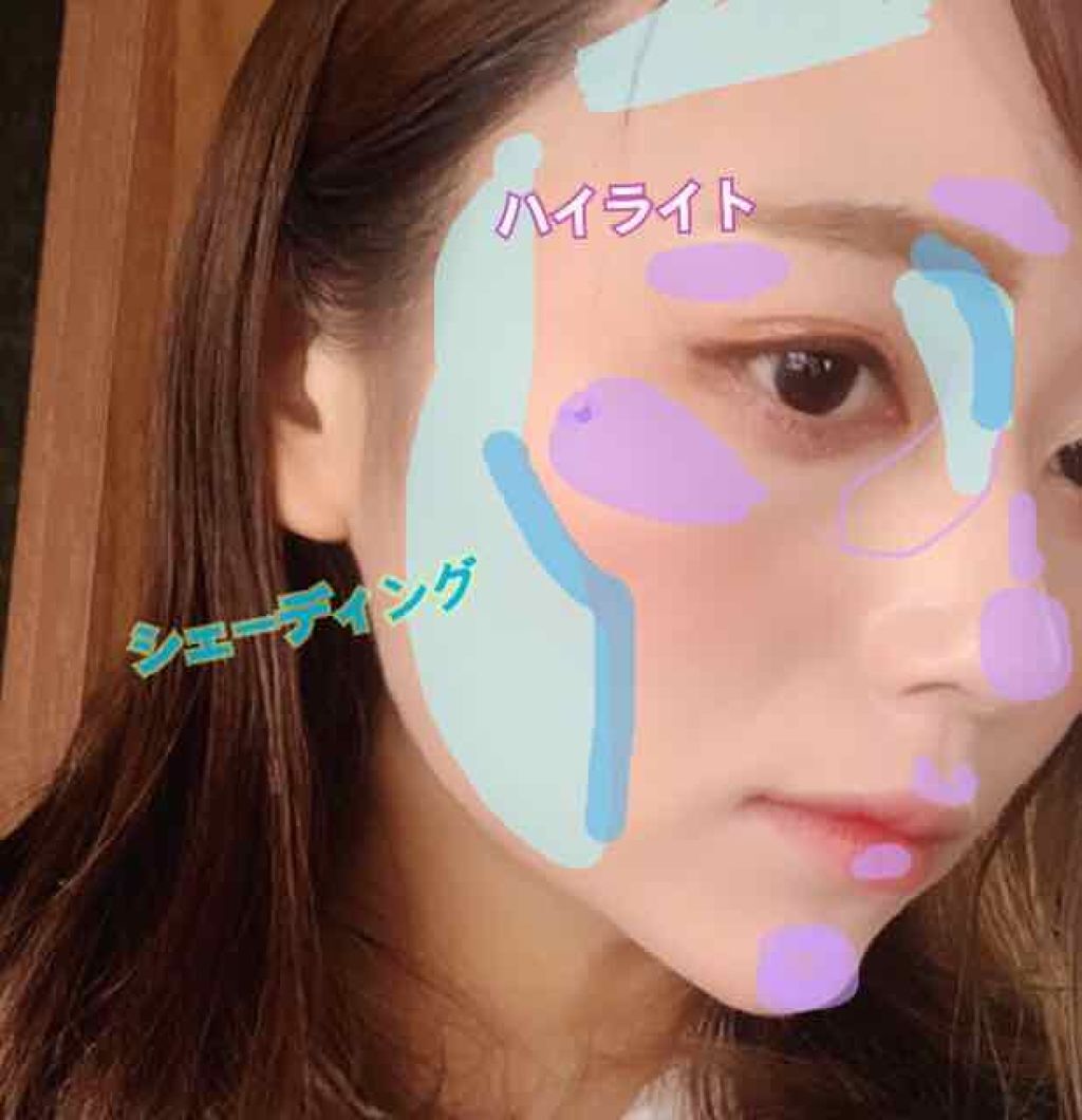 シャイニーパウダー N/excel/プレストパウダーを使ったクチコミ(3枚目)