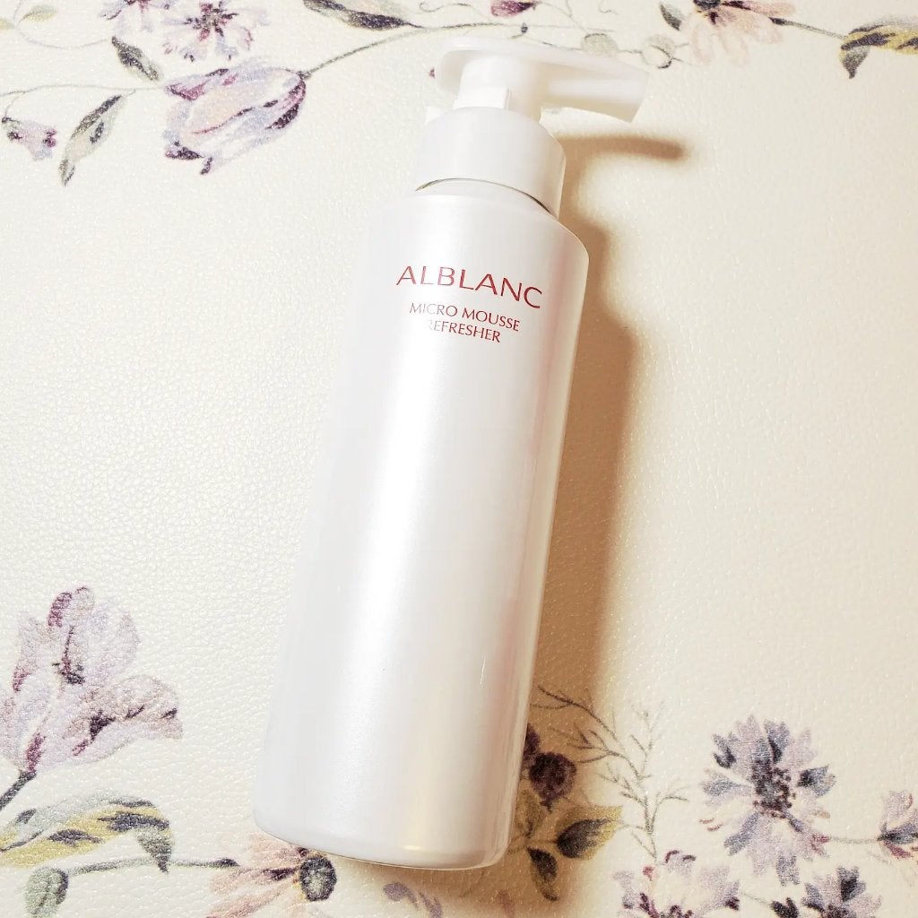 マイクロムース リフレッシャー/ALBLANC/泡洗顔を使ったクチコミ(2枚目)