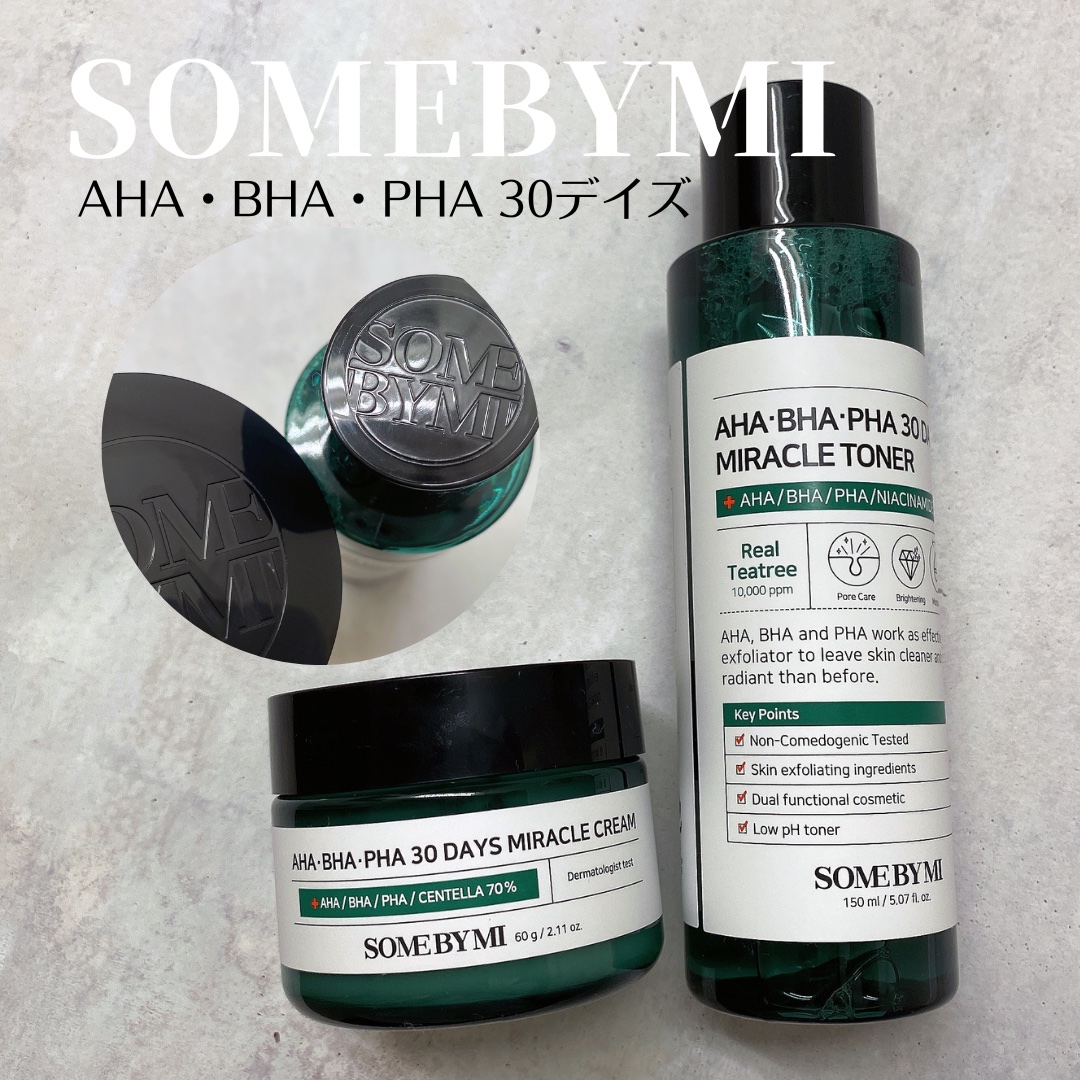 AHA·BHA·PHA 30デイズミラクルトナー/SOME BY MI/化粧水を使ったクチコミ（1枚目）