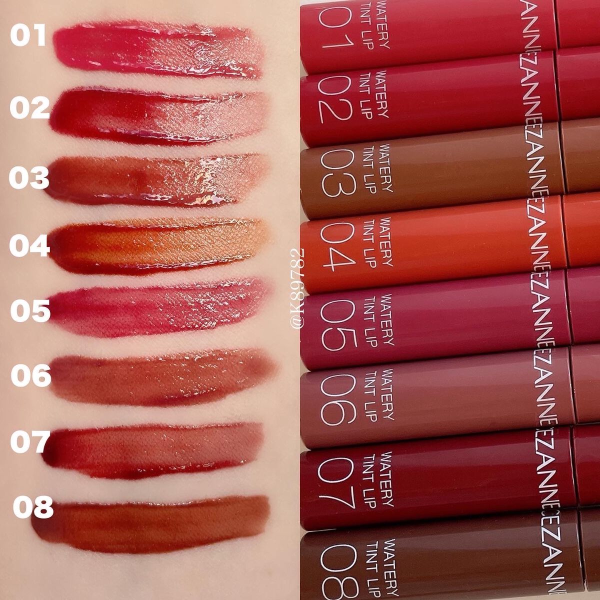 ウォータリーティントリップ/CEZANNE/リップティントを使ったクチコミ(6枚目)