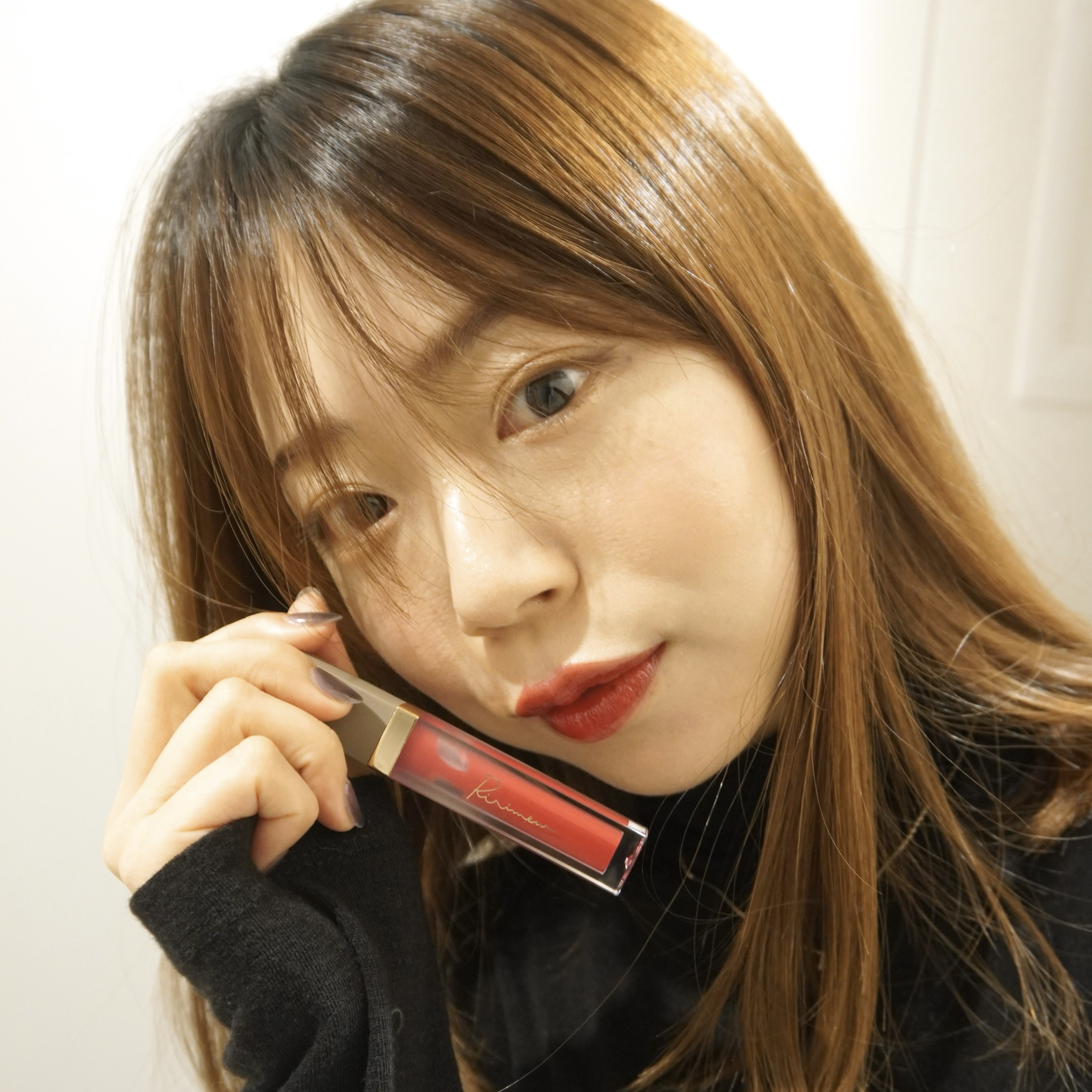 ミューテッドシアーティント/Ririmew/リップティントを使ったクチコミ（2枚目）