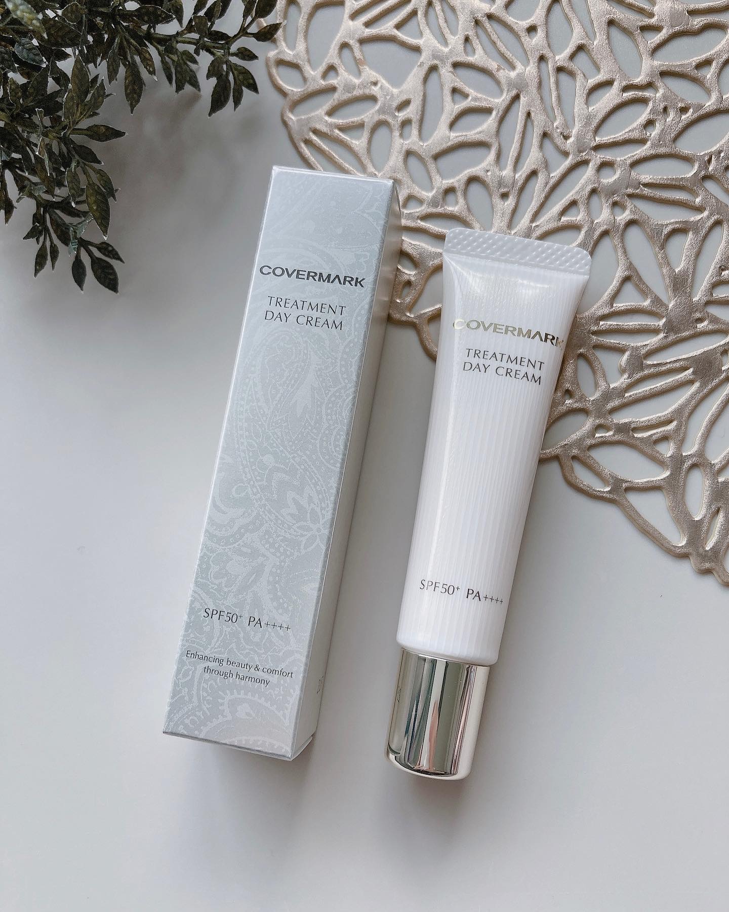 トリートメント デイ クリーム/COVERMARK/日焼け止めクリームを使ったクチコミ（1枚目）