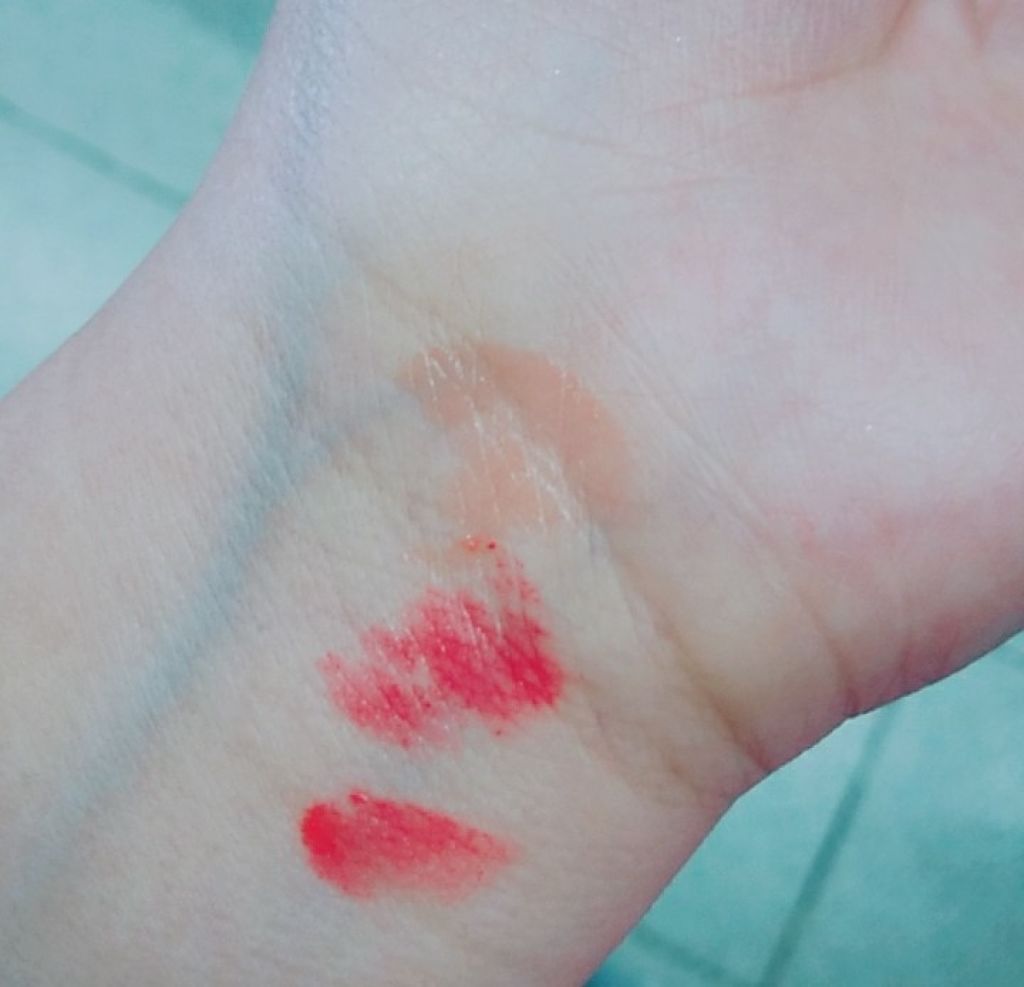 ルージュ ヴォリュプテ シャイン/YVES SAINT LAURENT BEAUTE/口紅を使ったクチコミ（3枚目）