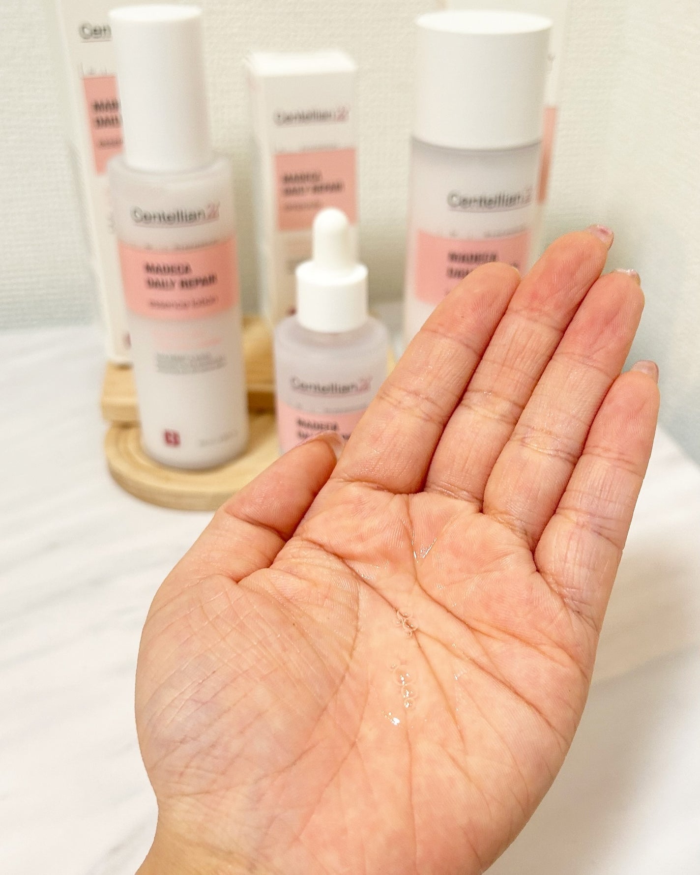 ゆんꪔ̤̮ フォロバ100 on LIPS 「, 𓂃𓈒𓏸𓂃𓈒𓏸◌マデカデイリーリペアライン🪽🩵トナー&ローシ..」(4枚目)