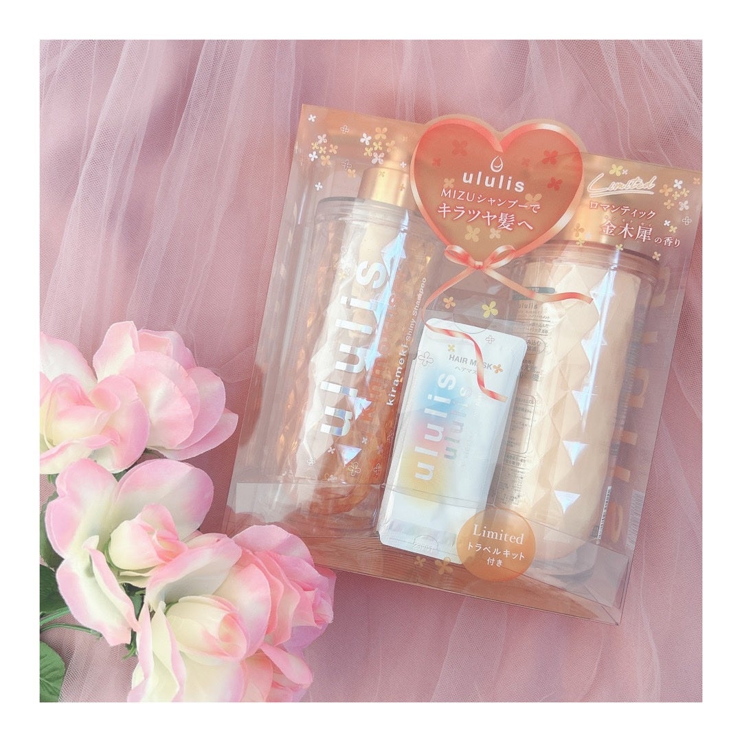 キンモクセイ キラメキ シャイニー シャンプー/ヘアトリートメント/ululis/市販シャンプーを使ったクチコミ(1枚目)