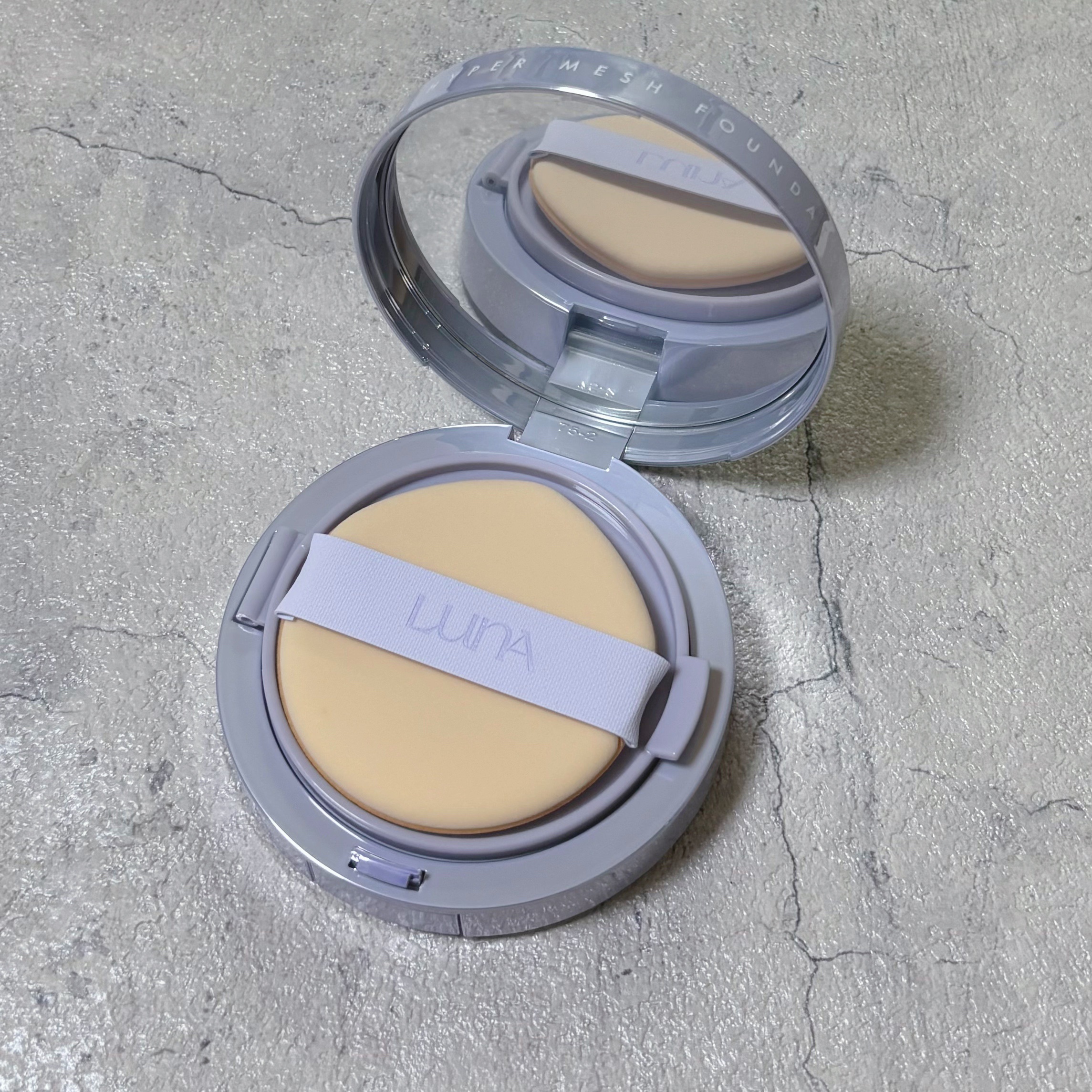 ハイパーメッシュファンデーション/LUNA/クッションファンデーションを使ったクチコミ（3枚目）