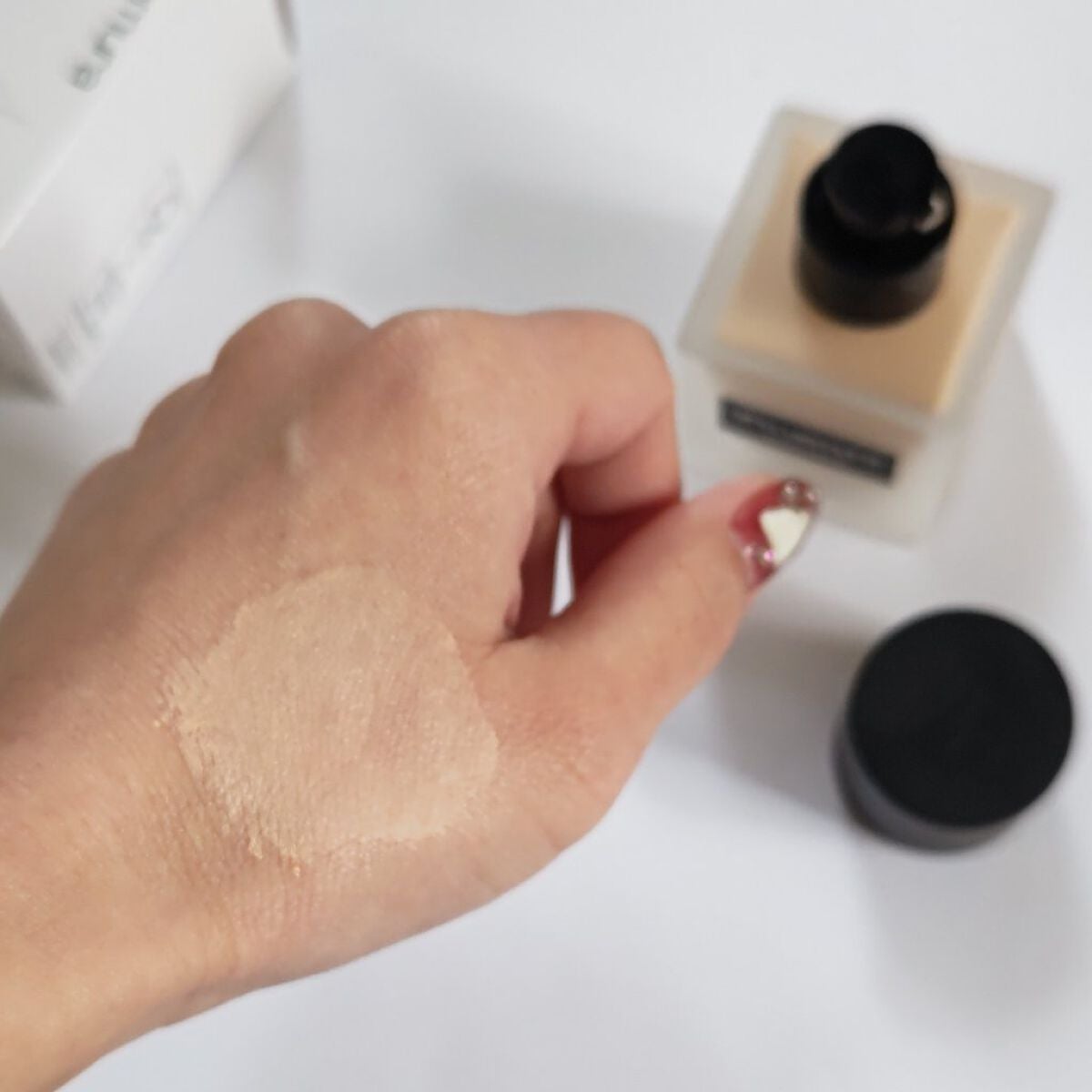 (旧)アンリミテッド ラスティング フルイド/shu uemura/リキッドファンデーションを使ったクチコミ(6枚目)