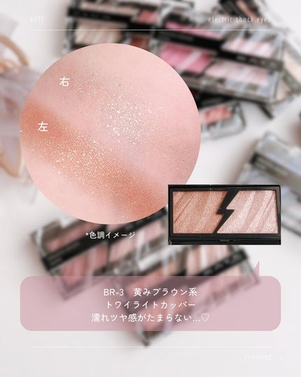 エレクトリックショックアイズ /KATE/アイシャドウパレットを使ったクチコミ(5枚目)