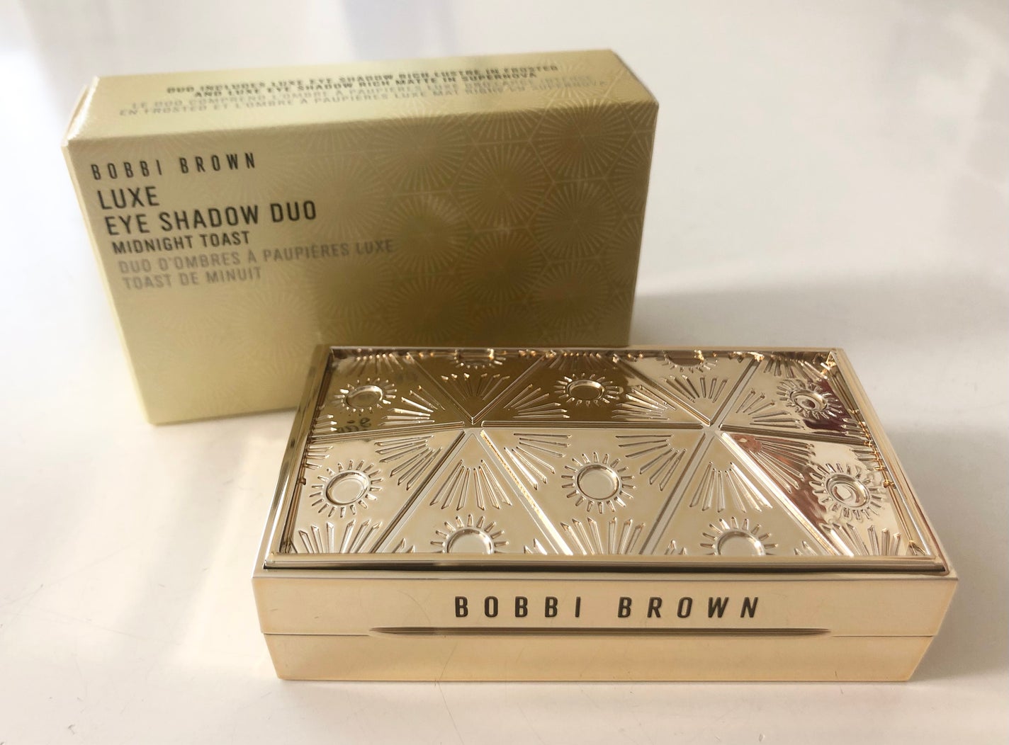 リュクス アイシャドウ デュオ/BOBBI BROWN/アイシャドウパレットを使ったクチコミ(5枚目)