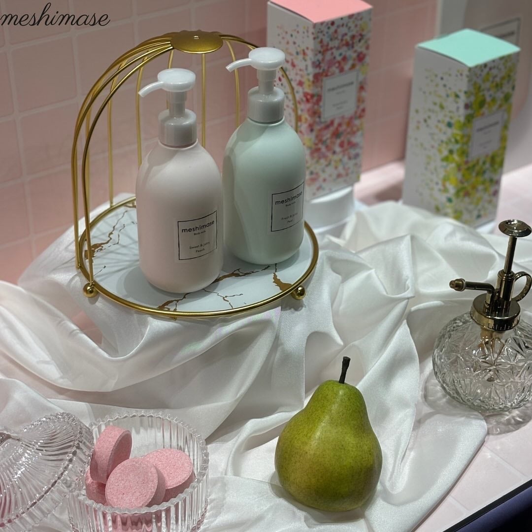 meshimase ボディミルク ペアー/meshimase/ボディミルクを使ったクチコミ(4枚目)