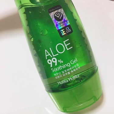 HOLIKA HOLIKA アロエ99％ スージングジェルのクチコミ「🌿[ボディケア]🌿
春夏にぴったり♡さっぱり保湿できるマルチジェル‼︎

冬は多少ベタついても.....」（3枚目）