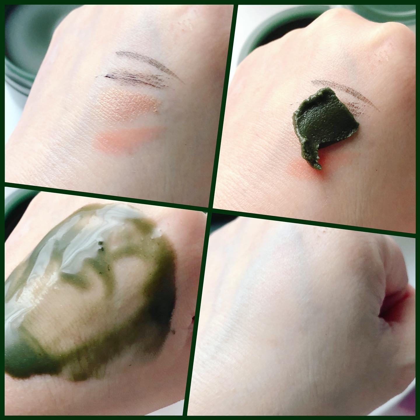 3番 緑茶炭毛穴パッククレンジングバーム/numbuzin/クレンジングバームを使ったクチコミ（3枚目）