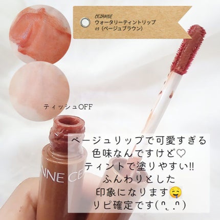 ラスティング リップカラーN/CEZANNE/口紅を使ったクチコミ(4枚目)