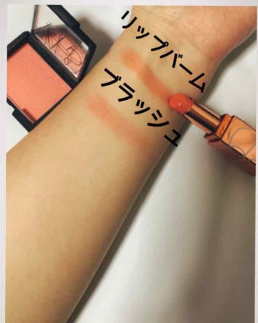 ソフトコア ブラッシュ＆バームデュオ/NARS/メイクアップキットを使ったクチコミ（2枚目）