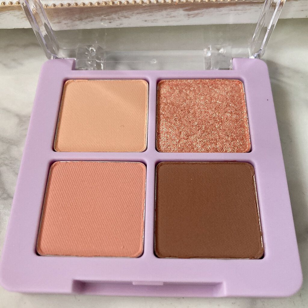 タイダイ クワッド アイシャドウ/unce/アイシャドウパレットを使ったクチコミ(3枚目)