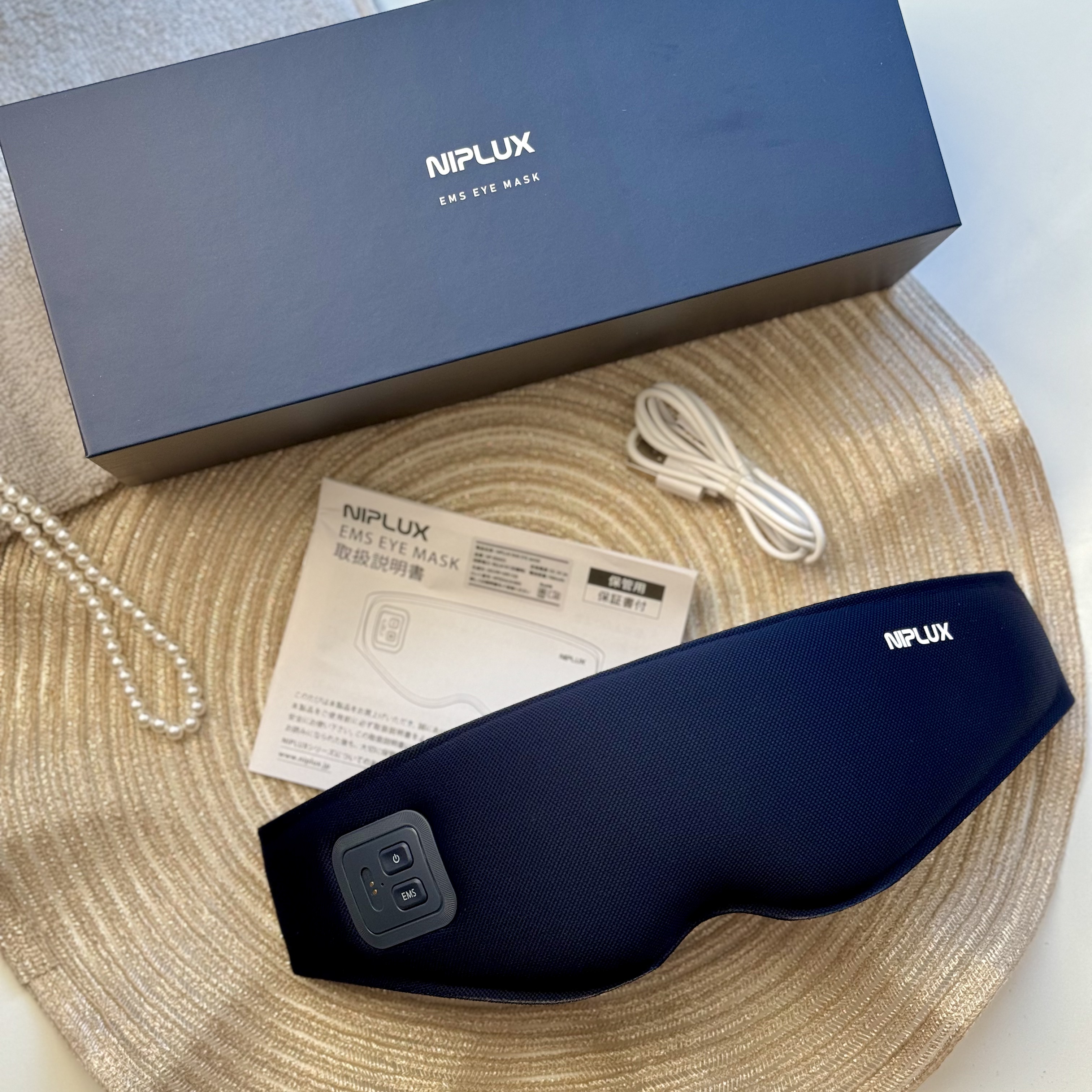 EMS EYE MASK/NIPLUX/アイマッサージャーを使ったクチコミ（3枚目）