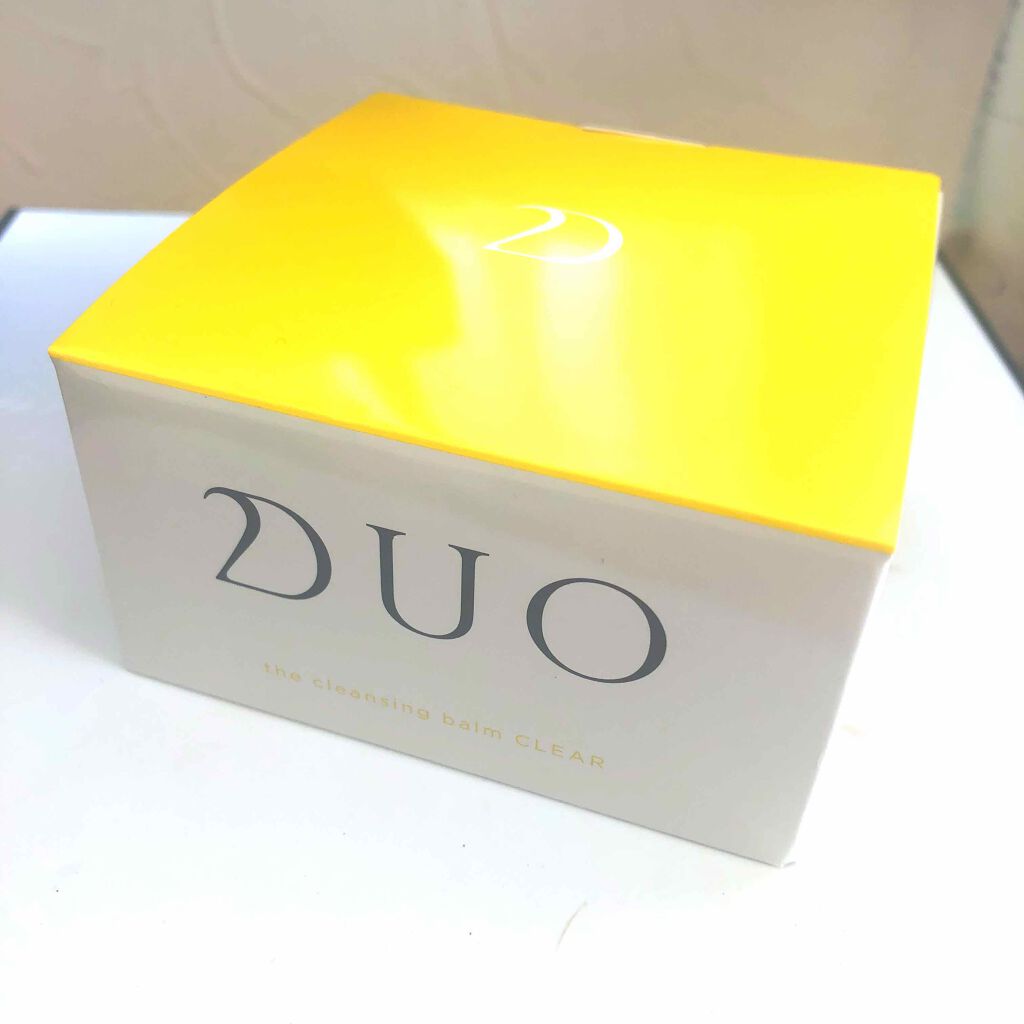 デュオ ザ クレンジングバーム クリア/DUO/クレンジングバームを使ったクチコミ（1枚目）