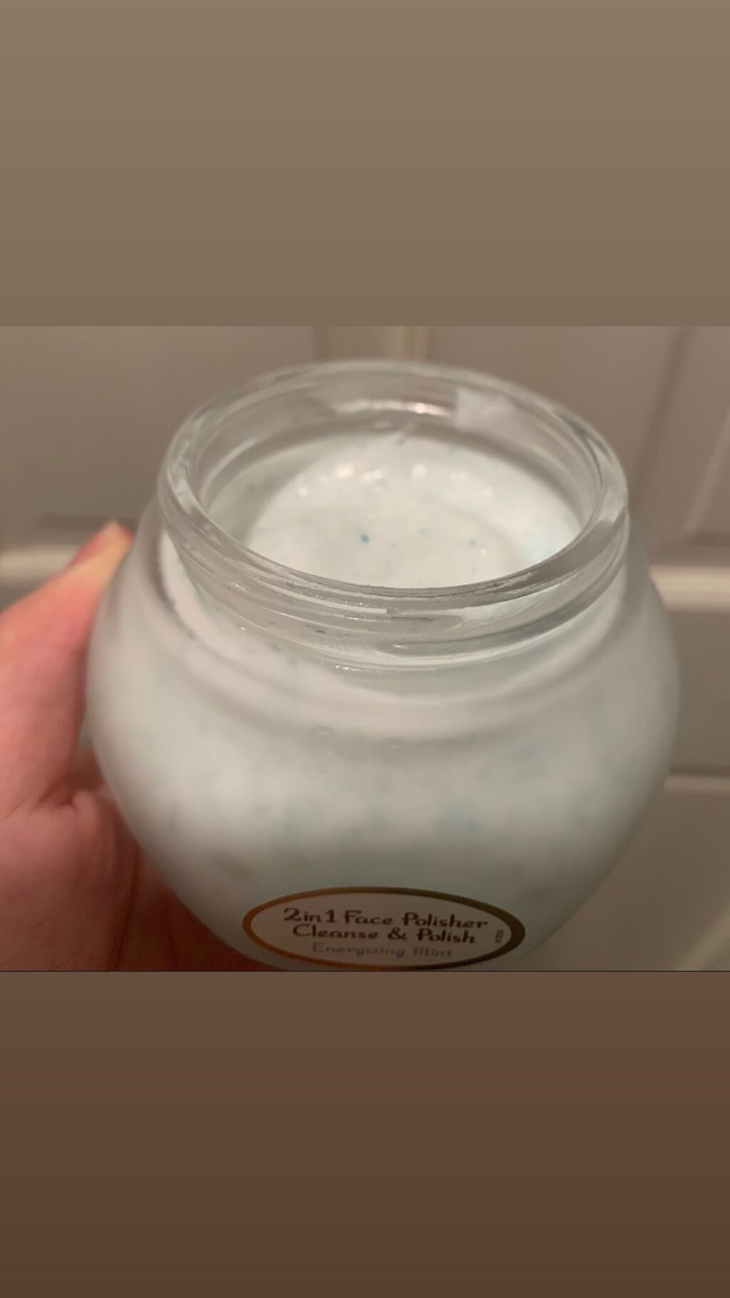 フェイスポリッシャー リフレッシング(ミント)/SABON/スクラブ・ゴマージュを使ったクチコミ(3枚目)