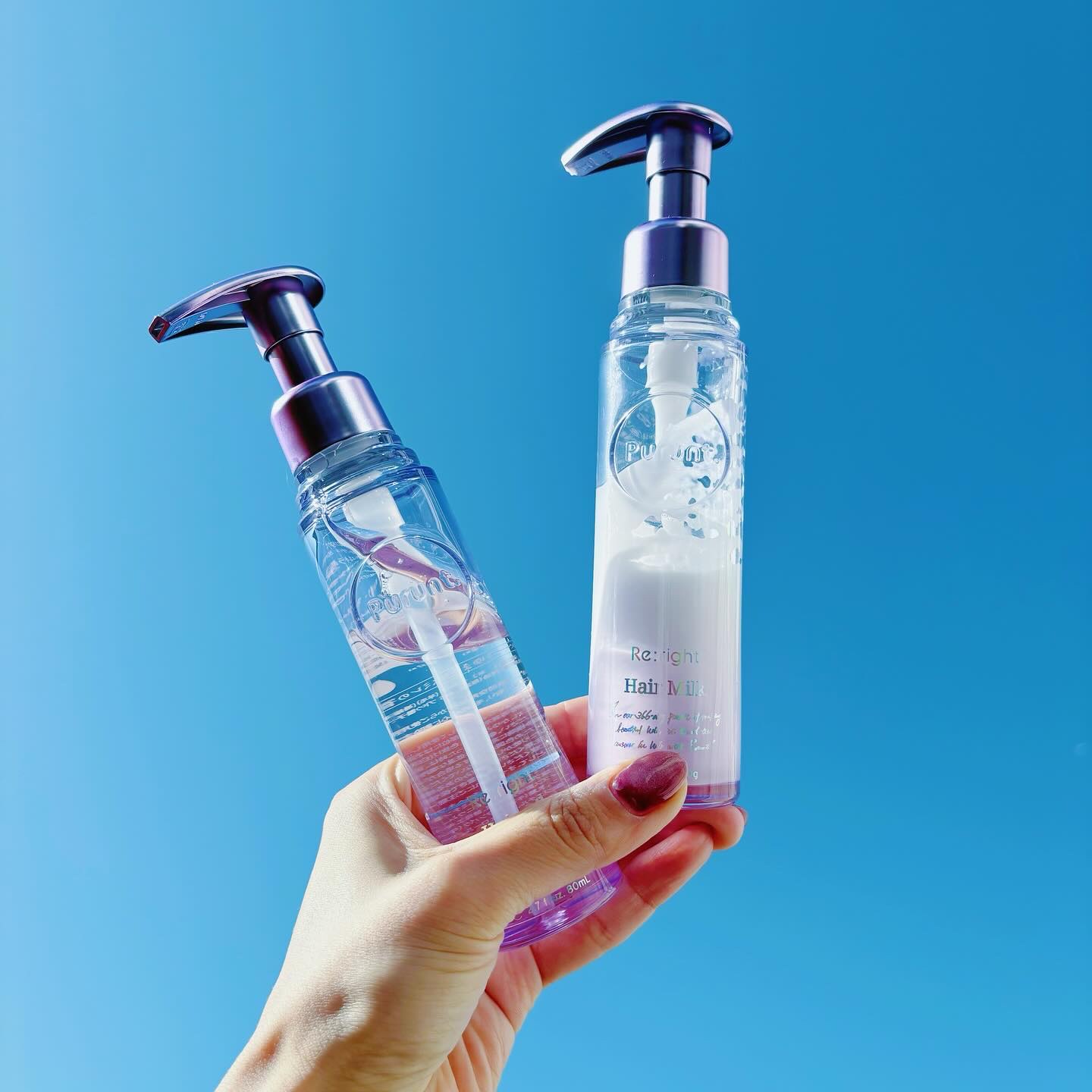 プルント リライト美容液ヘアミルク/Purunt./ヘアミルクを使ったクチコミ（1枚目）