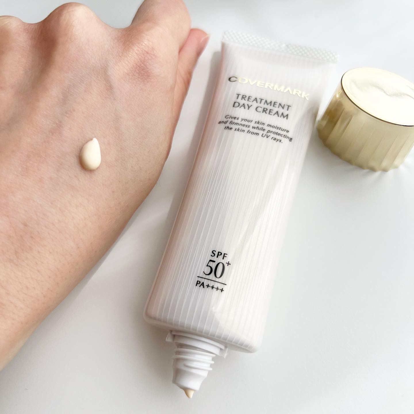 トリートメント デイ クリーム/COVERMARK/日焼け止めクリームを使ったクチコミ（2枚目）