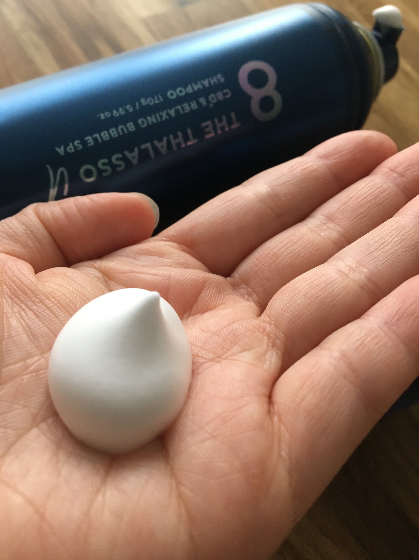 エイトザタラソ ユー CBD&リラクシング バブルスパ 炭酸泡シャンプー/エイトザタラソ/市販シャンプーを使ったクチコミ(1枚目)