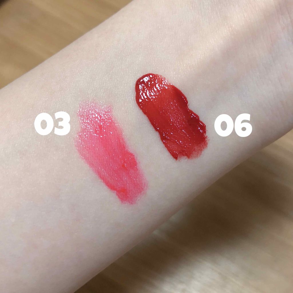 ブラッディライアー コーティングティント/lilybyred/リップティントを使ったクチコミ（2枚目）