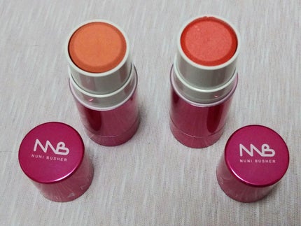 スティックチーク/NUNI BUSHER/ジェル・クリームチークを使ったクチコミ(3枚目)