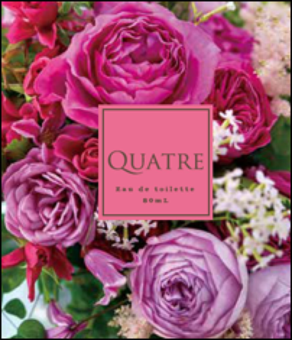 オードトワレ ローズの香り キャトル