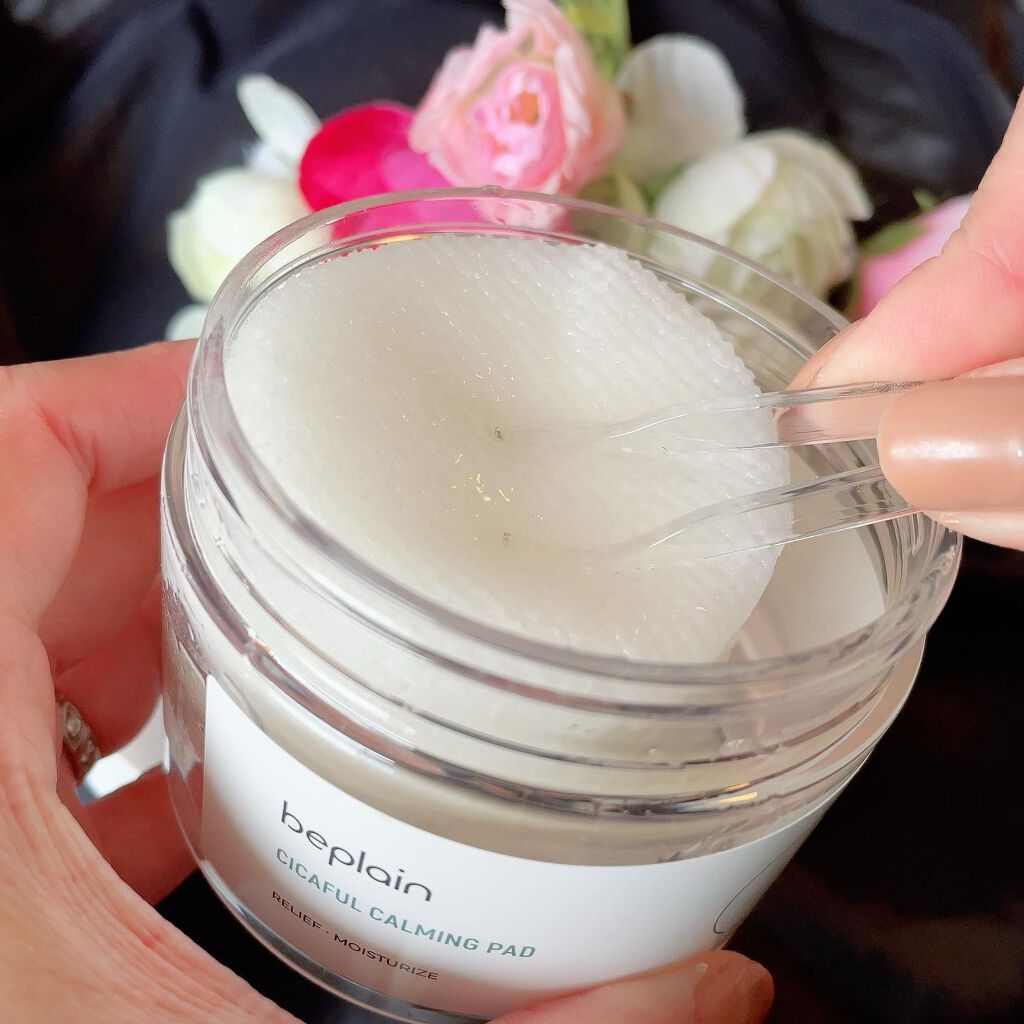 シカフル カーミングパッド/beplain/その他スキンケアを使ったクチコミ(3枚目)