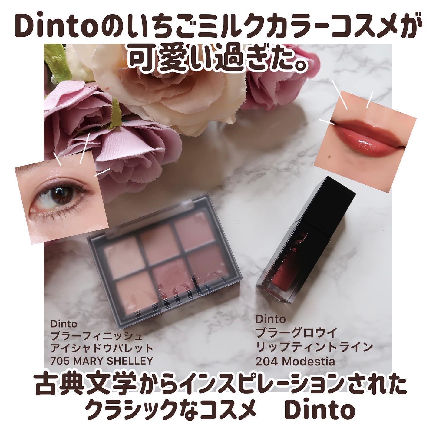 ブラーフィニシュシャドウパレット/Dinto/アイシャドウパレットを使ったクチコミ（1枚目）