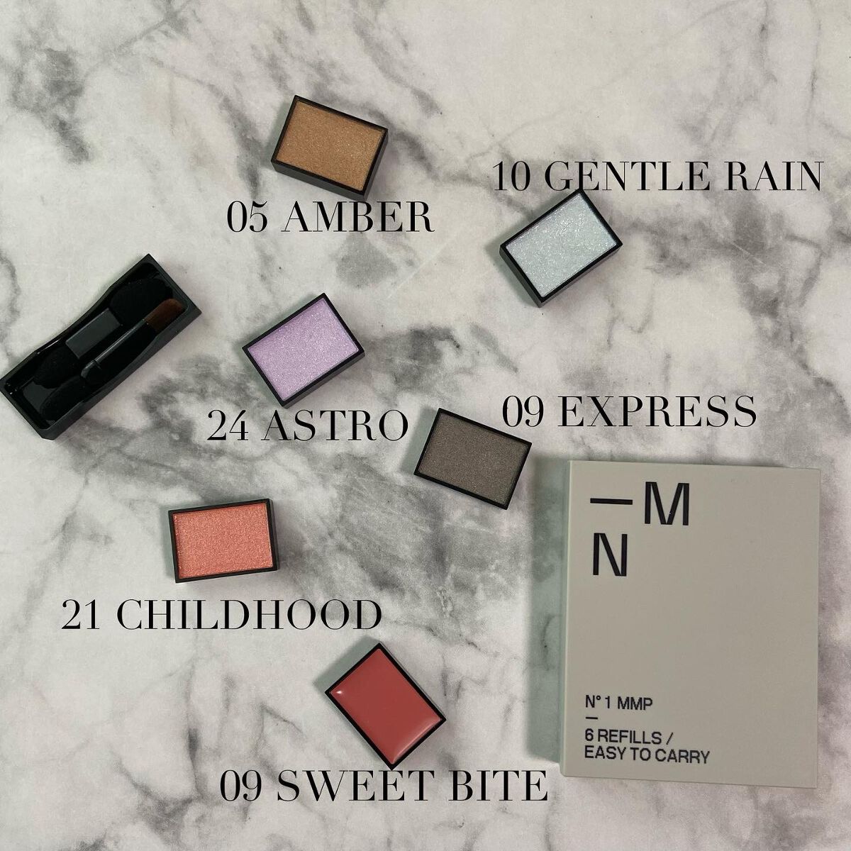 MY MIXED PALETTE 6色カスタムパレット/MN/マルチパレットを使ったクチコミ（2枚目）