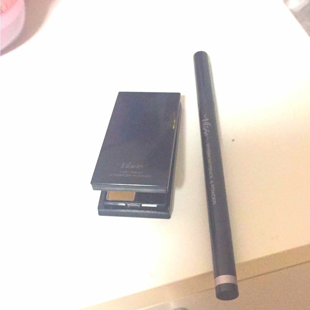 リシェ カラーリング アイブロウパウダー/Visée/パウダーアイブロウを使ったクチコミ（1枚目）