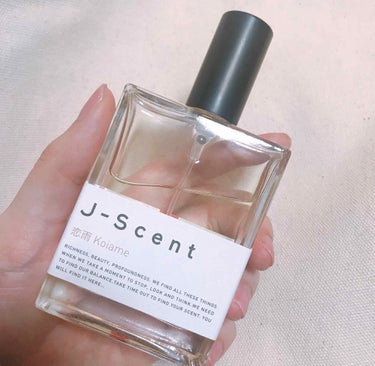 J-Scentフレグランスコレクション 恋雨 オードパルファン/J-Scent/香水(レディース)を使ったクチコミ（1枚目）