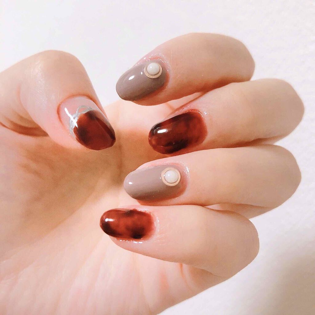 セルフネイル/マニキュア by ✿mitsu✿ブルベ1st冬2nd夏