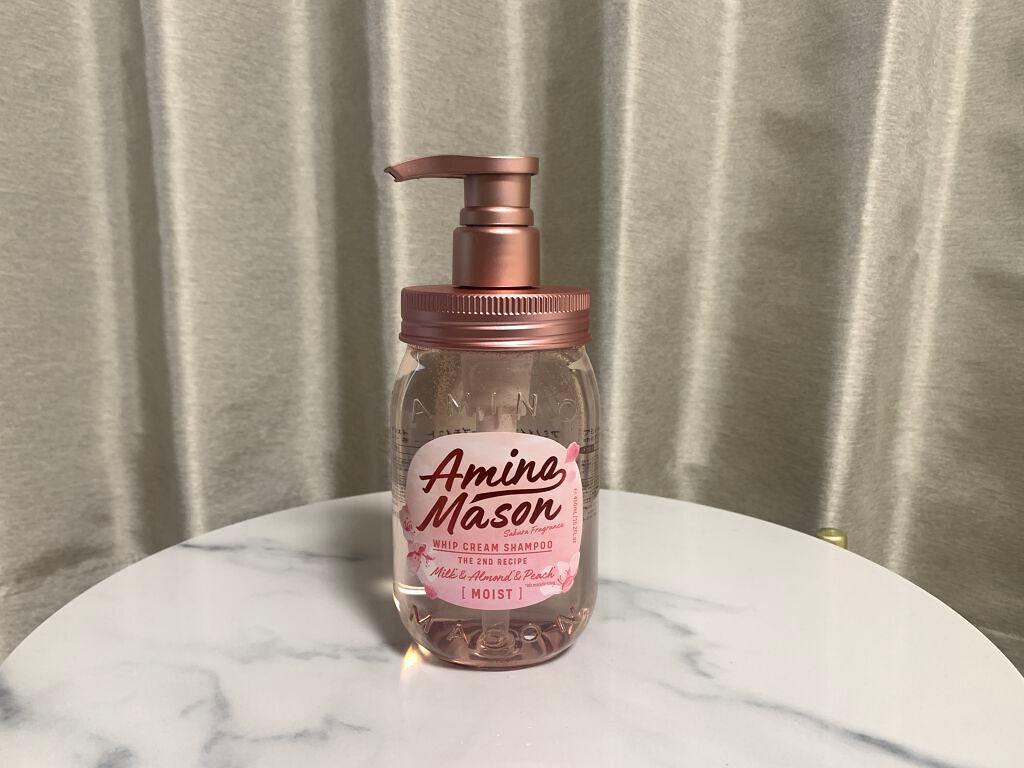 ディープモイスト シャンプー&ヘアトリートメント ミニマスクパック付き さくら限定キット2021/アミノメイソン/その他キットセットを使ったクチコミ(3枚目)